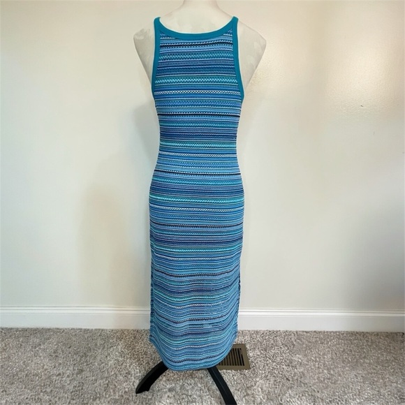NWOT Women’s Blue Midi Tank Dress - Picture 3 of 8